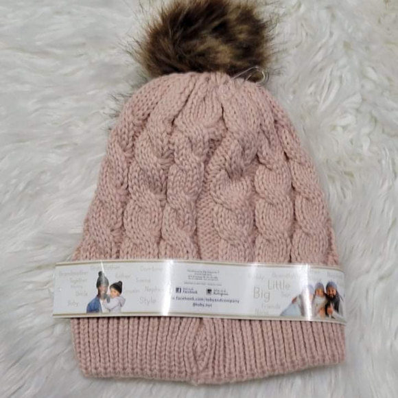 2pc Hat Set from Toby & Me New with Tags one size fits most 1 adult size knit be - Picture 2 of 4